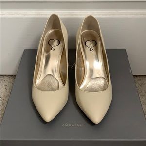 Simple Owanda Nude Heels - Size 8H
